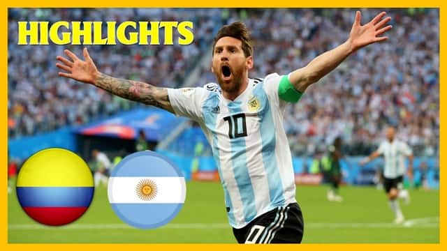 Video Highlight Argentina - Colombia