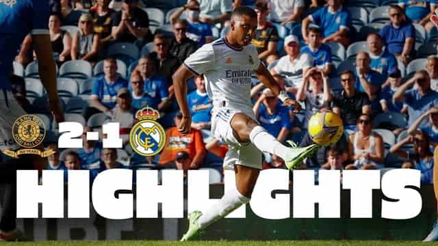 Video Highlight Rangers - Real Madrid