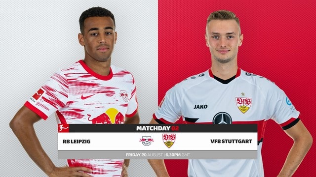 Leipzig vs Stuttgart, 01h30- 21/08/2021 - Bundesliga vòng 2