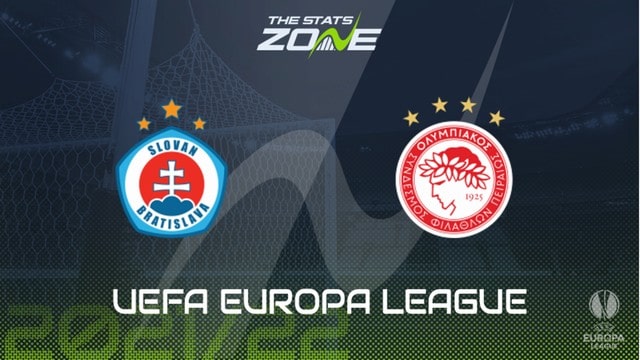 Slovan vs Olympiakos, 01h45 – 27/08/2021 – Europa League