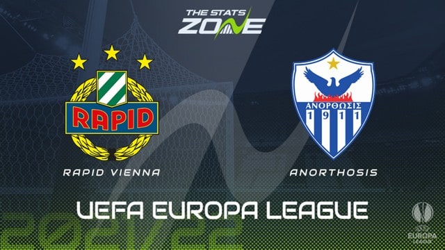 Anorthosis vs Rapid Vienna, 0h00 – 13/08/2021 – Europa League