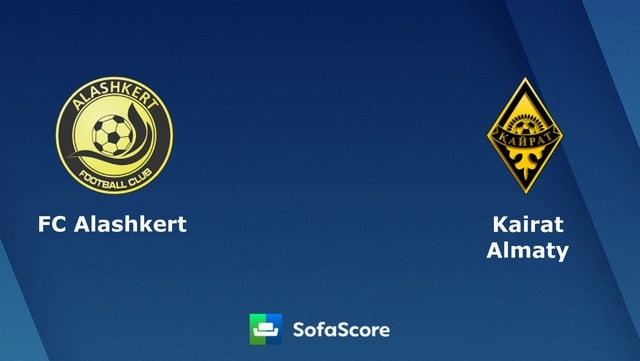 Alashkert vs Kairat, 22h00 – 12/08/2021 – Europa League