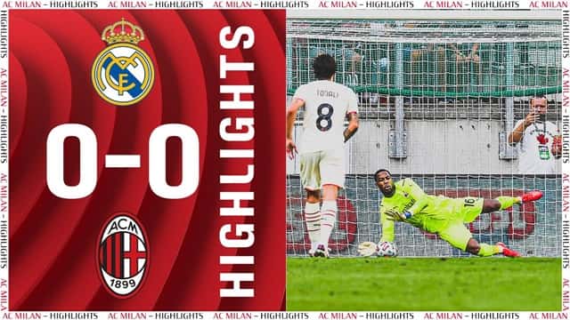 Video Highlight Real Madrid - AC Milan