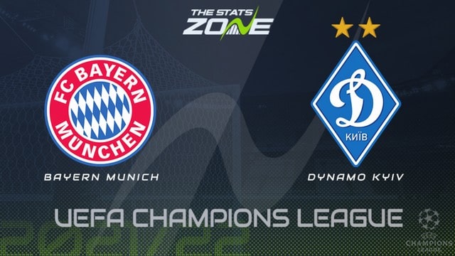 Bayern vs Dinamo Kiev, 02h00 – 30/09/2021 – Champions League
