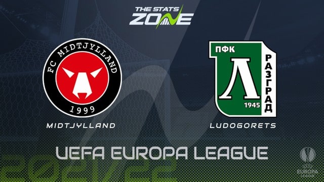 Midtjylland vs Ludogorets, 23h45 – 16/09/2021 – Europa League
