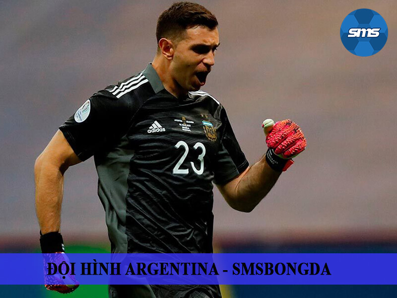 Thủ môn: Emiliano Martinez - Đội hình Argentina