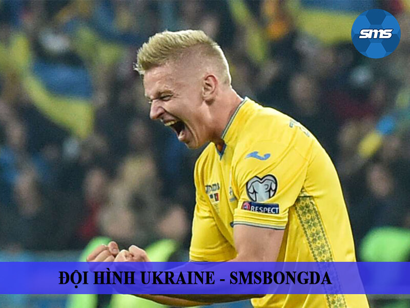 Tiền vệ: Oleksandr Zinchenko - Đội hình Ukraine