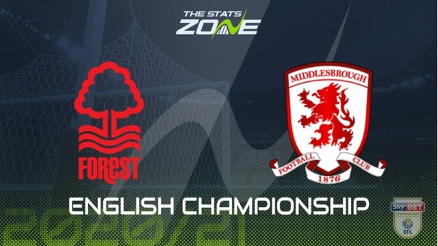 Nottingham vs Middlesbrough, 01h45 - 16/09/2021 - Hạng Nhất Anh